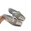 inner height increase ballet shoes with skirt Mary Jane single shoes spring and summer new evening breeze bow women's shoes French shoes