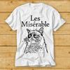 230 Gsm 100% Cotton Les Miserable Le Grumpy Cat T Shirt Music Funny Movie Cool Meme Gift Top Tee 2264