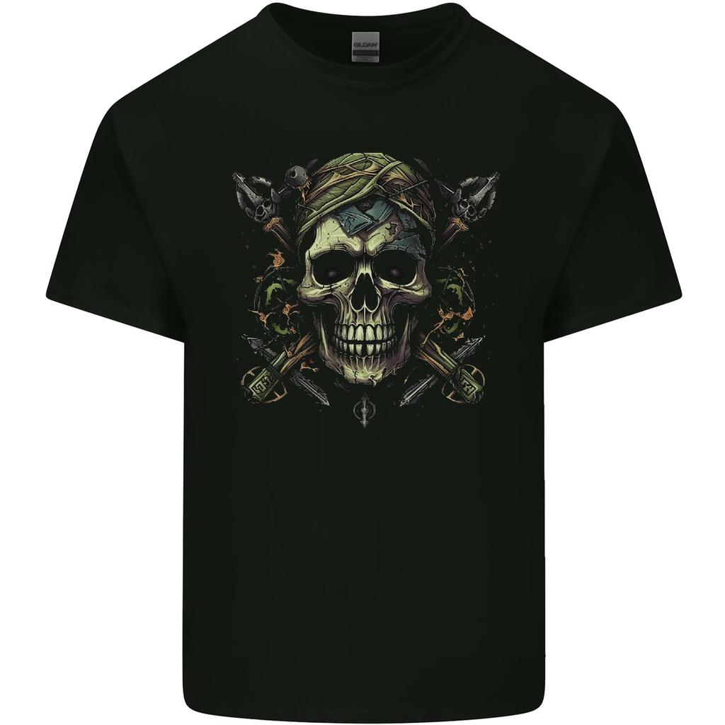 Skull From the Darkness Kids T-Shirt Childrens