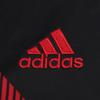 Adidas Футболка мужская тренировочная с коротким рукавом и принтом в виде букв, черная CW5824