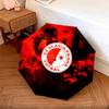 Узор SK Slavia Praha, автоматический складной зонт, портативная и складная конструкция, 8 спиц, рождественский или праздничный подарок.