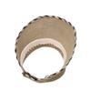 Daks Packable Linen Blend Beige Check Line Sun Cap Dbhe4e108i2