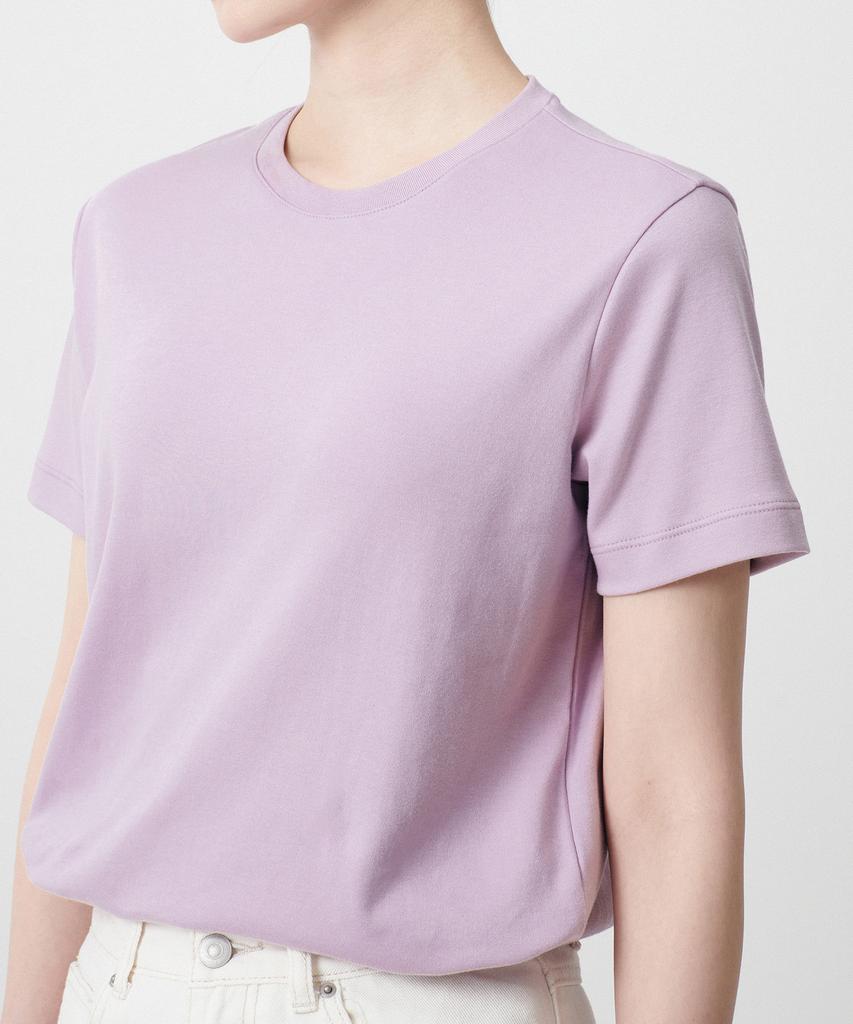 MUSINSA STANDARD WOMAN Women'S Basic Crew Neck T-Shirt [Lilac]