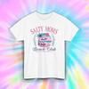 Salty Moms Beach Club Shirt Girls Want Sun Funny Summer Tee S-5XL