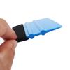 KILIGEN Blue Squeegee with Felt for Car Wrapping Dedicated Squeegee with Felt / Spatula / Construction Tool (Set of 2)
