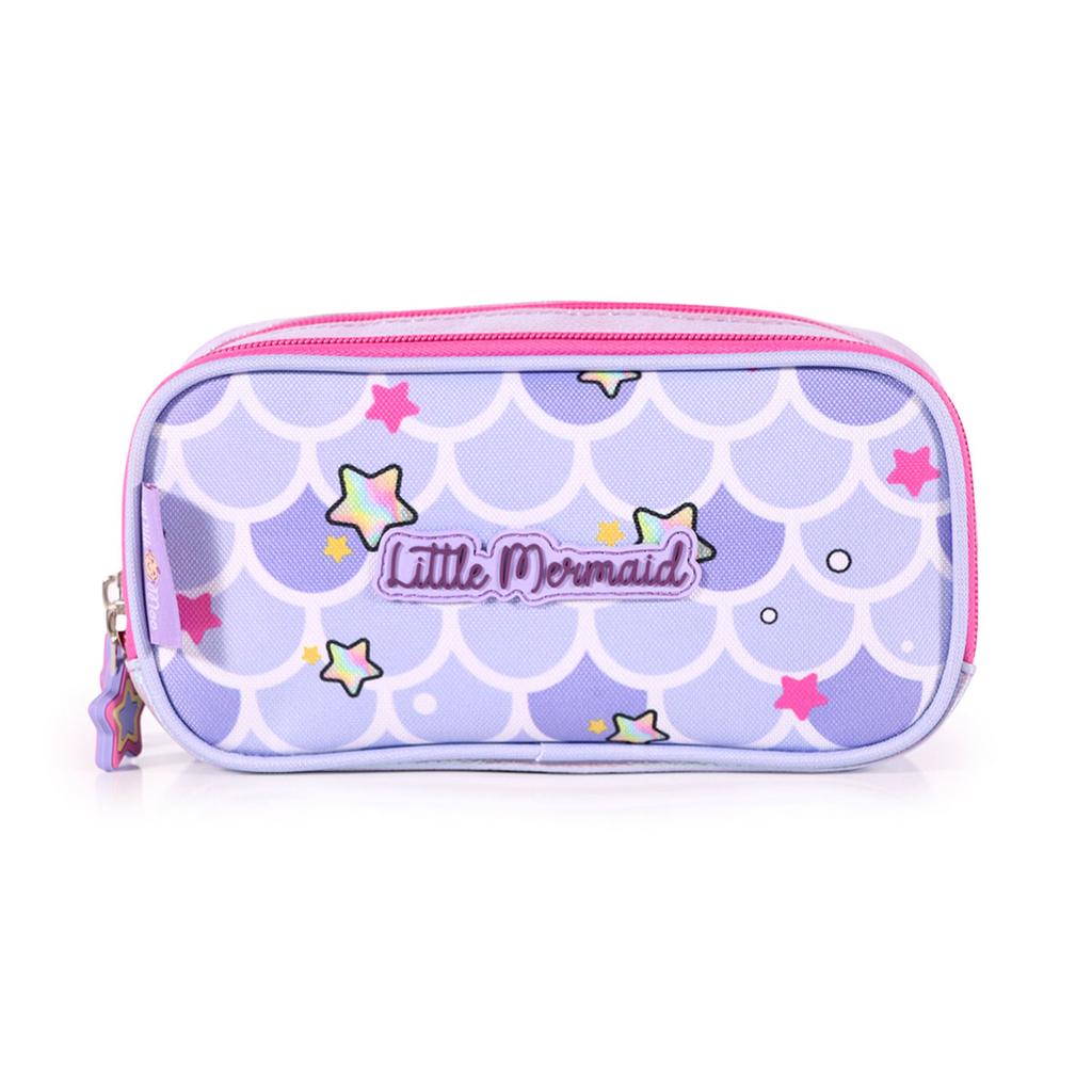 Milk&Moo Double Compartment Pencil Case Glittering Mermaid