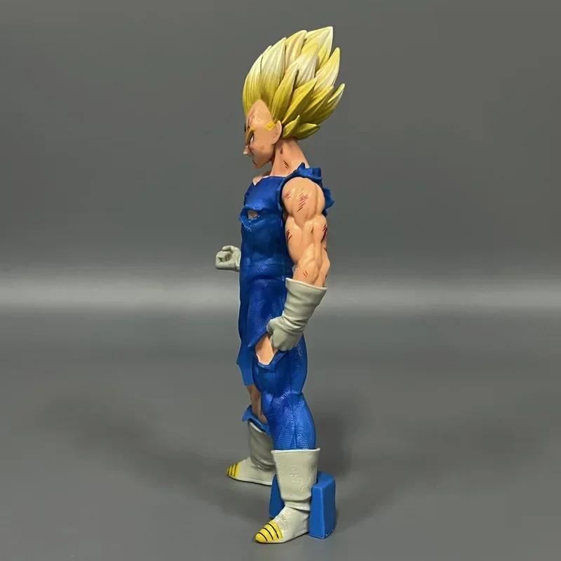 Кукла Dragon Ball Z Маджин Веджета Укун Ручная работа Игрушка Ударная волна Аниме DBZ Супер Сайян GK Серия Action Модель из ПВХ Кукла День Рождения
