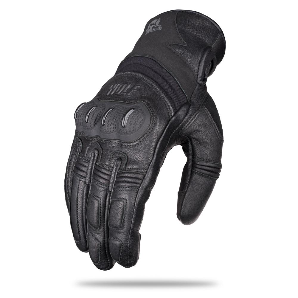 WOLF LEATHER GLOVES SUITABLE TW40 BLACK 2XL