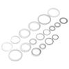 450Pcs Aluminum Washer Set High Temperature Resistance Assortment Industrial Supplies