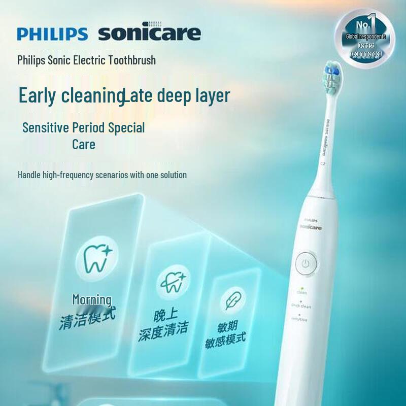 Philips Электрическая зубная щетка Sonicare DiamondClean Серия 1, штекер CN (адаптер в комплекте)