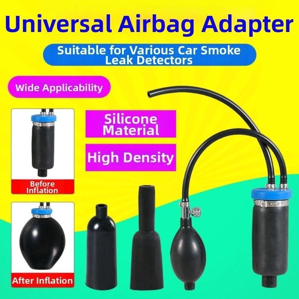 Silicone Easy Intake Adapter High-strength Inflatable Bladder Detector Car Smoke Leak Detection