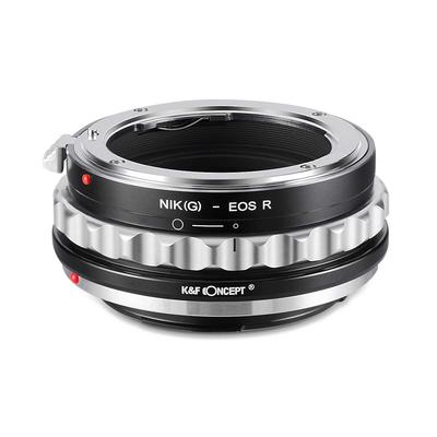 Адаптер для крепления объектива Concept F с креплением Canon RF K&F KF-NGRF (Nikon (G-совместимый) преобразование)