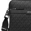 Michael Kors MK Cooper Сумка через плечо с принтом логотипа и регулируемым плечевым ремнем Мужская сумка через плечо Черный 37S5LCOC5B-BLACK