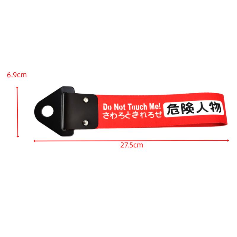 HOT JDM Culture Car Color Decoration Pendant Tow Strap Belt Tow Rope Ribbon Auto Accessories Trailer Ropes Bumper Towing Strap