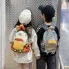 Childrens Cloth Backpack For Kids With Breathable Air Cushion Straps For School And Travel