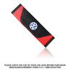 LMN1 Car Interior Carbon Fiber Seat Belt Shoulders Pads Covers Accessories For Volkswagen GTI Golf Polo Passat VW Tiguan Jetta Taigo