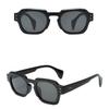 Rice Nail Square Frame Sunglasses Irregular UV400 Sun Glasses Multicolor Lenses Eyewear  Women