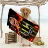 Man City Fire Player Beach Towel Super Soft Microfiber Quickdry Fabric Comfortable Lightweight