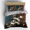 Orb, bats, ribbon, text. Bedding sets Duvet cover sets Duvet covers Pillowcases(1* Duvet Cover 2* Pillowcases without duvet insert)