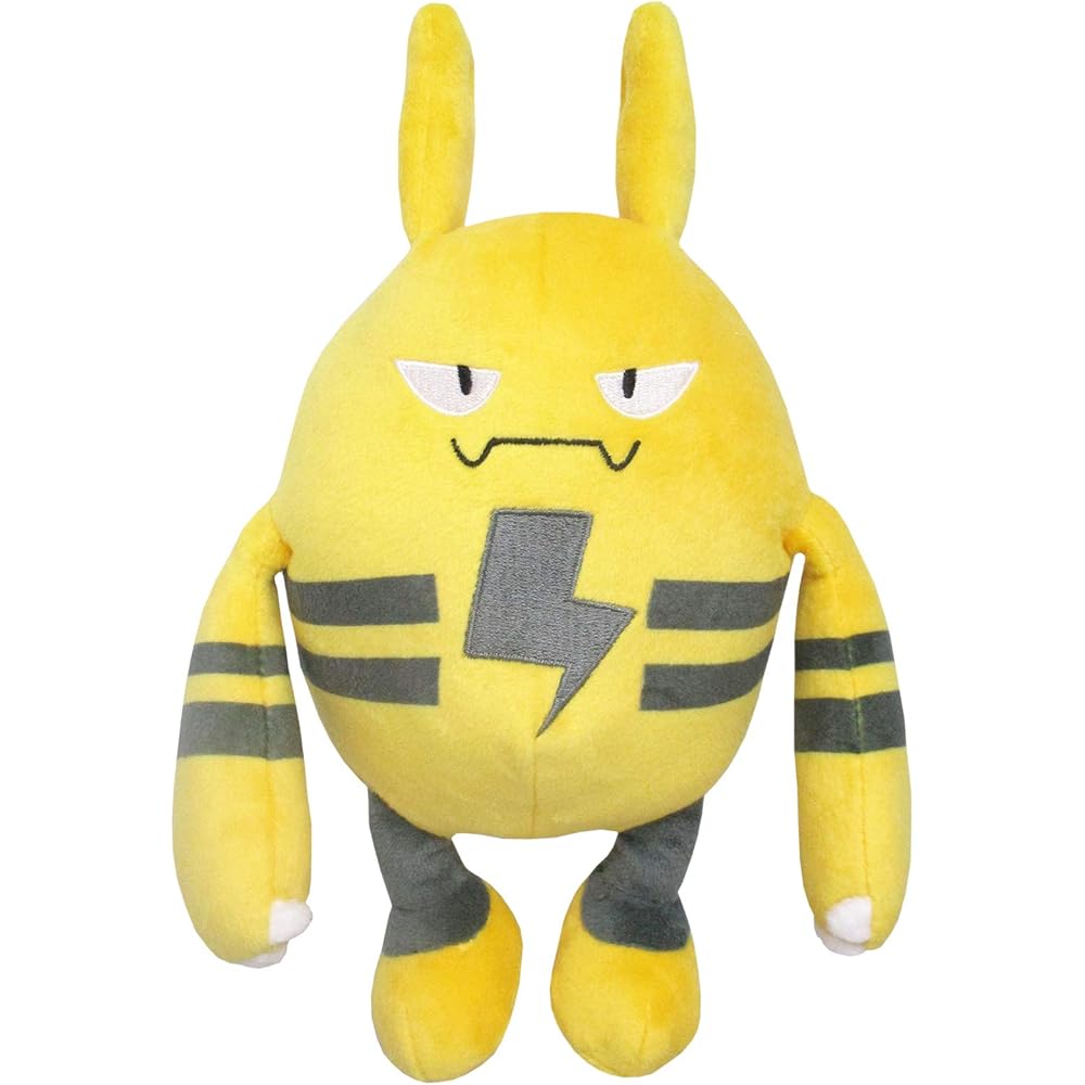 San-ei Trading Pocket Monster All Star Collection Electkid Plush Toy 21cm Height