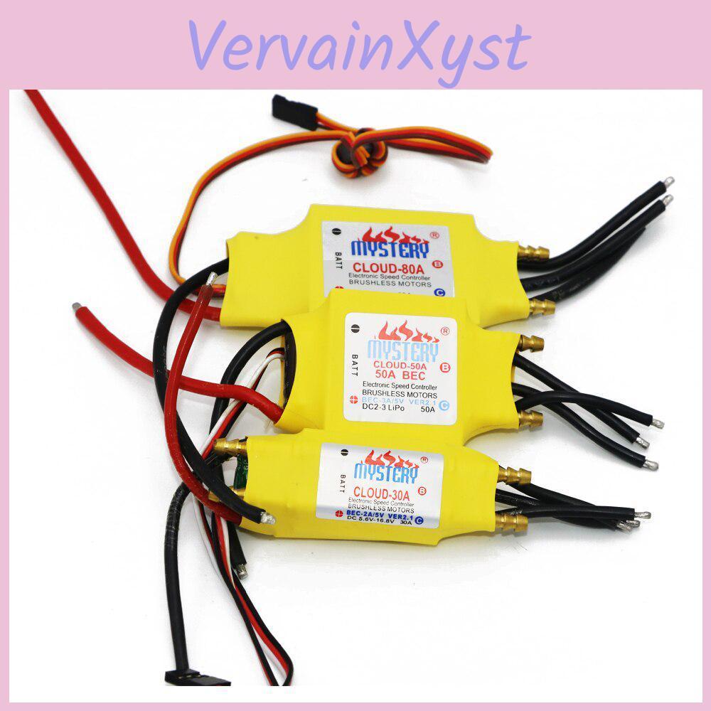 5v2a 26s Регулятор скорости ESC 1 шт. 30a50a80a100a200a 5v5a UBEC Бесколлекторный регулятор скорости ESC для RC лодки