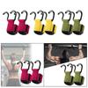 1 pair Pull-up Weight Lifting Grip Hook Adjustable Steel Hook Grips Strap  Weightlifting
