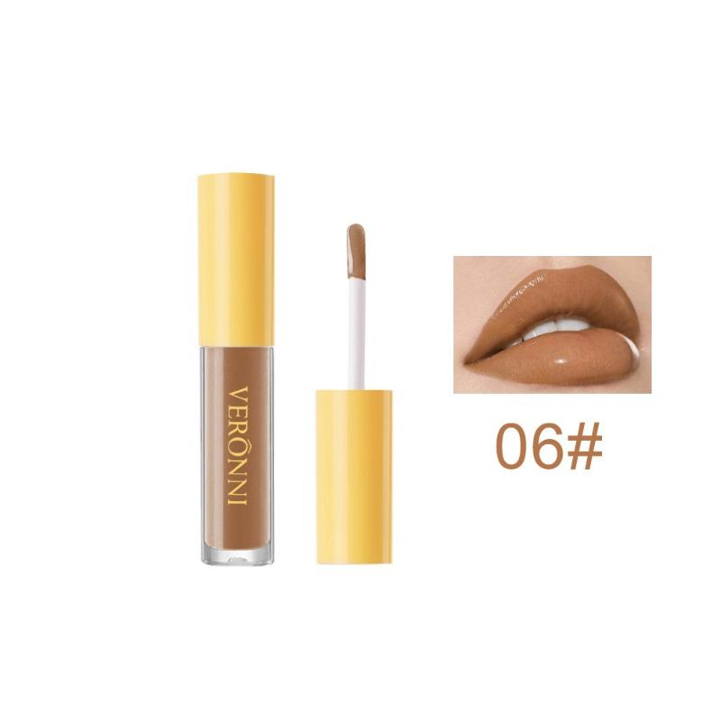 Beauty Natural and Long-lasting Moisturizing Mirror Lip Oil Fruit Flavored Plump Lips Moisturizing and Glossy Lip Balm