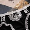 Vintage Women Lace Panties Sexy Summer Thin Cotton Antibacterial Cotton  Breathable Low Waist Underpants Korean Girls Loli Briefs