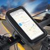 Universal Waterproof Bicycle Cell Phone Holder Motorcycle Handlebar Bag for Samsung Iphone Xiaomi Mobile Bike Phone Mount Bracket Stand 4.0-6.5 Inch