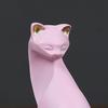 Pretty Cat Figurine Nice-looking Reusable Romantic