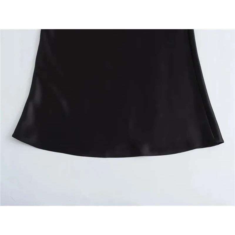 1 шт. атласная юбка женская с высокой талией элегантные длинные юбки для женщин модная летняя юбка миди офисные женские юбки