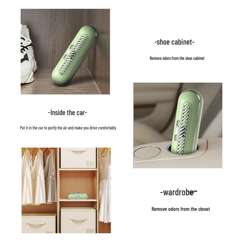 Мини-дезодоратор с питанием от USB: Многофункциональный очиститель воздуха для дома и автомобиля