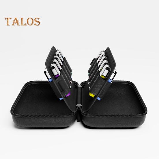 USB Flash Drive Bag Storage Organizer Large Capacity Shockproof Impact Resistant Pocket-sized Flash Drive Organizer with Zipper