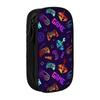Video Game Gaming Controller Pencil Cases Classic Pen Bags Girls Boys Large Storage School Supplies Cosmetic Pencil Pouch