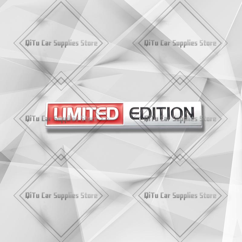 Zinc Alloy Limited Edition Badge Car Body Trunk Emblem 3D Grille Sticker For Toyota Honda Hyundai Dacia Volvo Kia Opel Ford Jeep oi1
