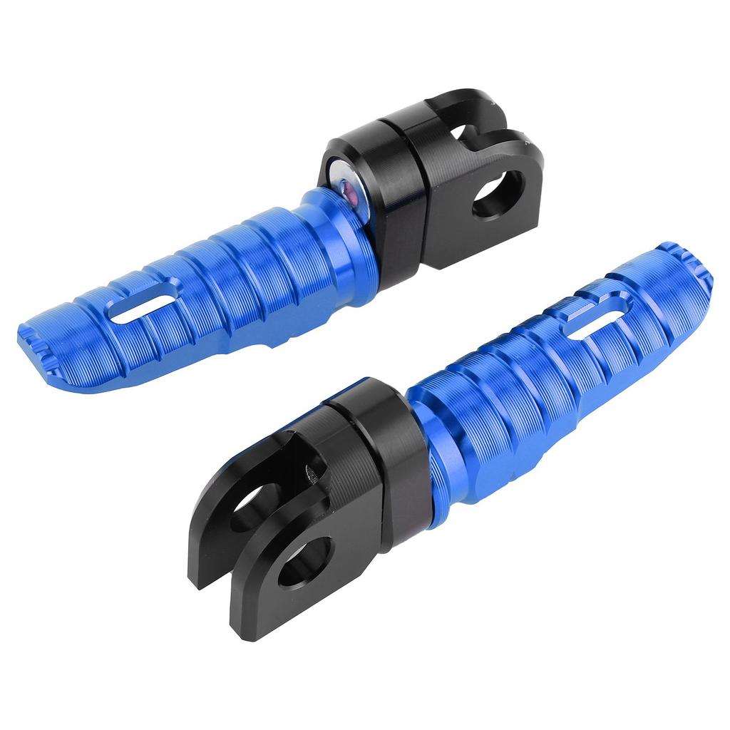 Пара передних подножек из алюминиевого сплава, педали, подходят для Kawasaki Ninja Z125 PRO Z250SL Z400 Z900Blue