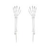 Plastic Skull Hand Decorations Life-Size Ghost Hand Yard Stakes  Theme Party