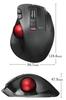 ELECOM Wireless Trackball Red 6 Tilt Function Optical Mouse, (Thumb), Ball, Buttons, (Left/Right Scrolling), Gaming-Grade Sensor, Black, M-XT3DRBK-G