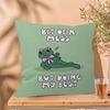Humorous Slogan Nice Bum Cartoon Prints Pillow Cover Design cushion Cover decor Holiday Decorati