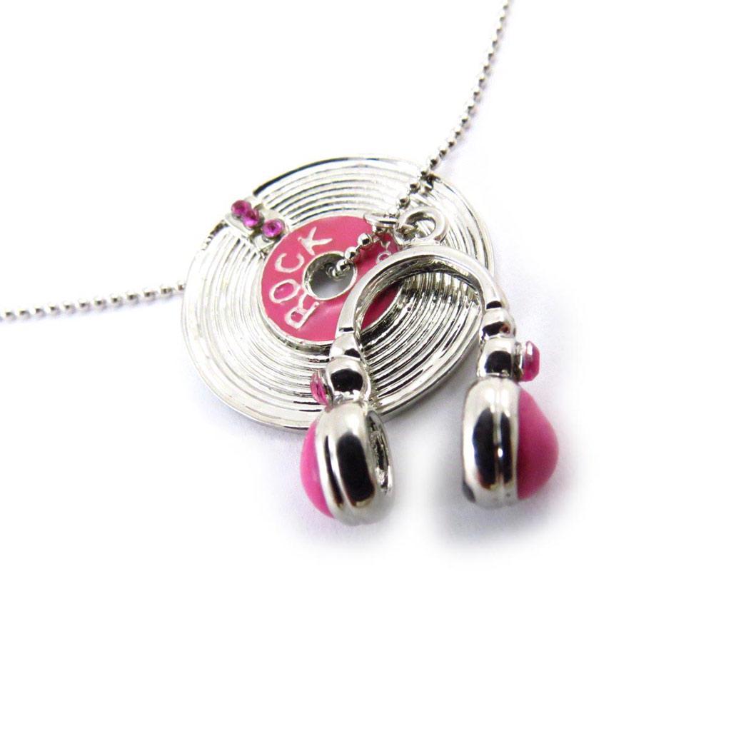 Les Trésors De Lily [E4358] - Розовое дизайнерское колье «Music Generation»