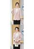 Mom's Autumn Wear: Women's Short Solid Color Suit Jacket for Middle-aged and Elderly - Lightweight Spring/Fall Style
