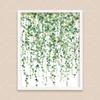 Bohemian Watercolor Tropical Plant Canvas Painting Monstera Banana Leaf Eucalyptus and Fern Art Posters Aesthetic Bedroom Decor