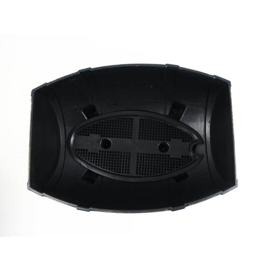 Rustic Half Barrel Planter Weather Resistant Flower Pot with Drainage Hole Indoor Outdoor Barrel Flowerpot for Flowers Herbs