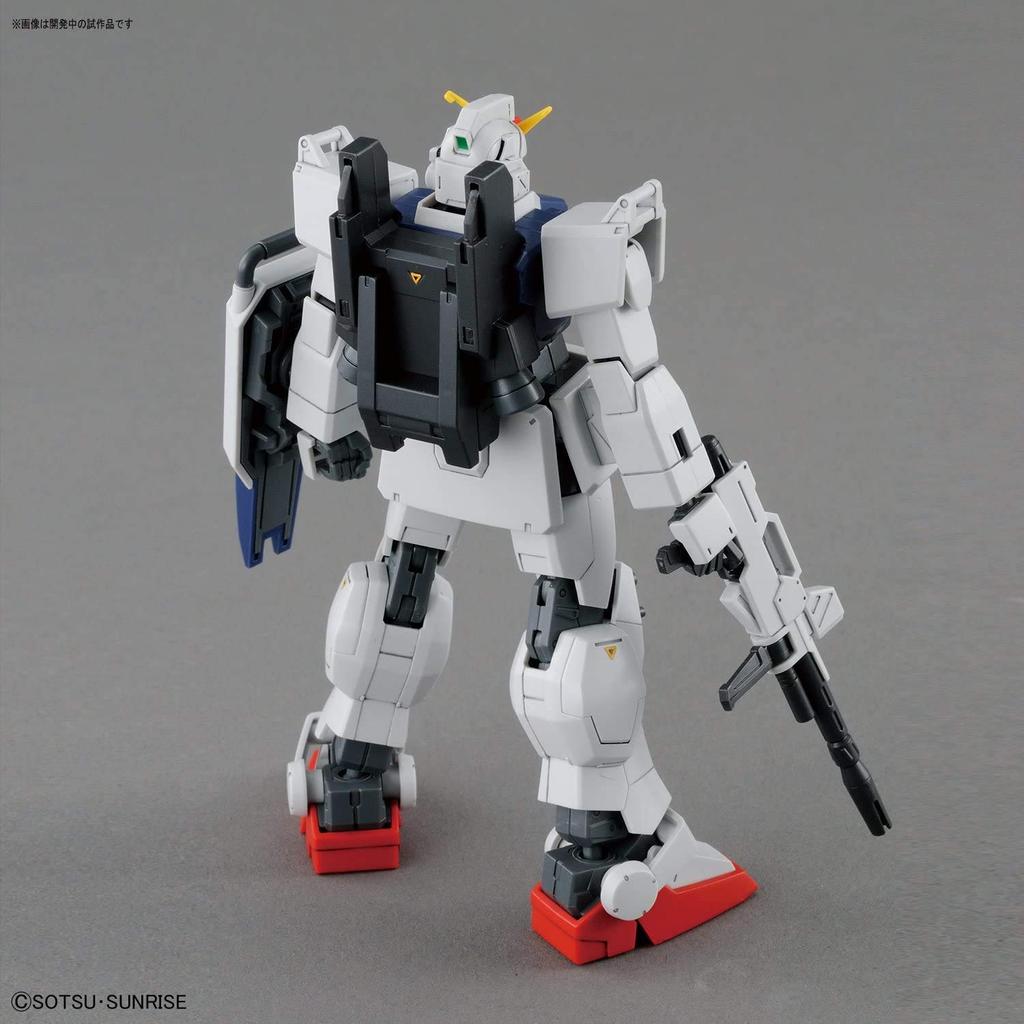 BANDAI SPIRITS Пластиковая модель HGUC Mobile Suit Gundam 08th MS Platoon Land Type Gundam в масштабе 1/144 с цветовой кодировкой