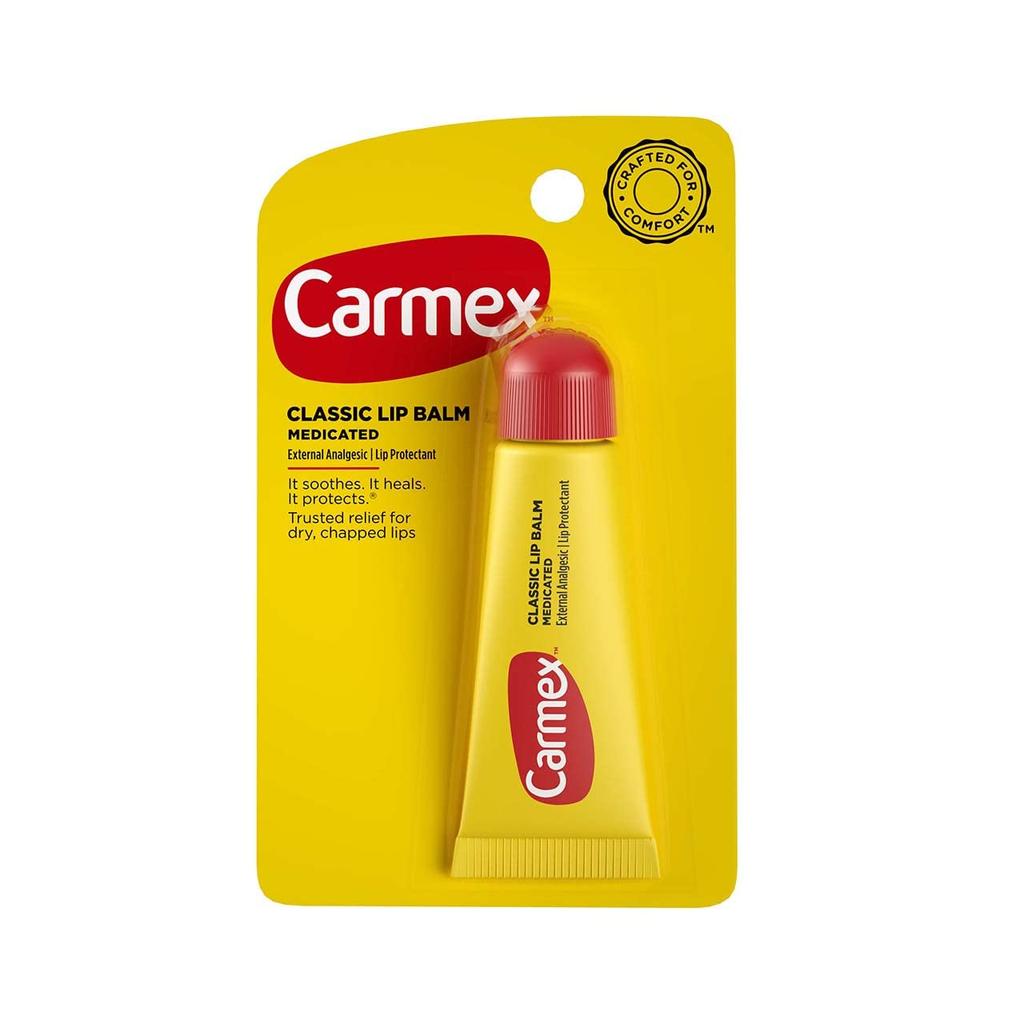 Lip Balm, Carmex, Classic, Intensive Hydration, Instant Comfort, 10G