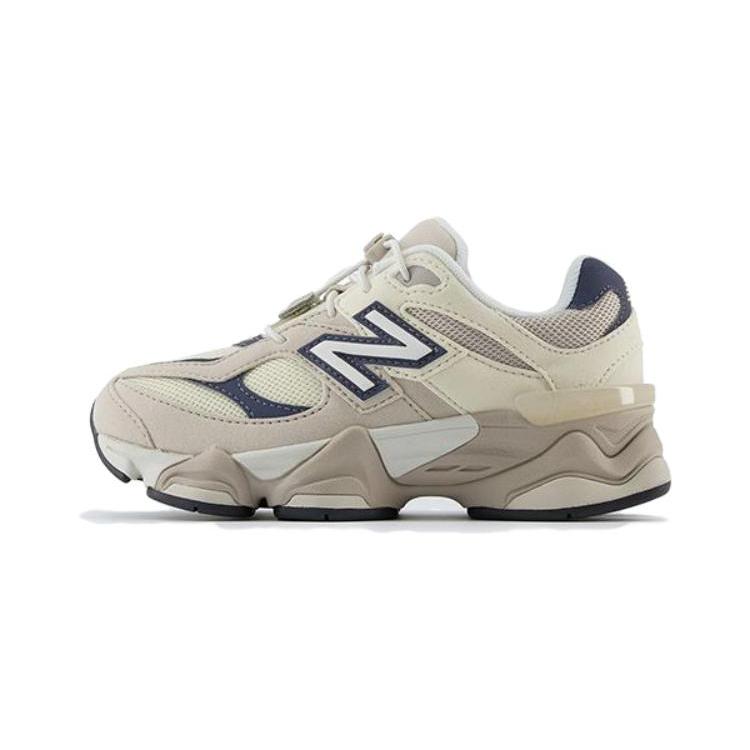 New Balance NB 9060 Амортизация от ударов Низкие детские кроссовки для бега Бежевые Дети возрастом 3 7 лет PV9060EB