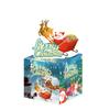 Theme Christmas Party Props Gift Box Paper Material Festive Decorations Supplies
