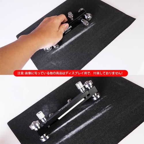 PYLON Acoustic Guitar Saddle Sander, Polishing Kit with Precision Height Adjustment, Classical Guitar Maintenance Tool with Pin Puller, Bass/Electric