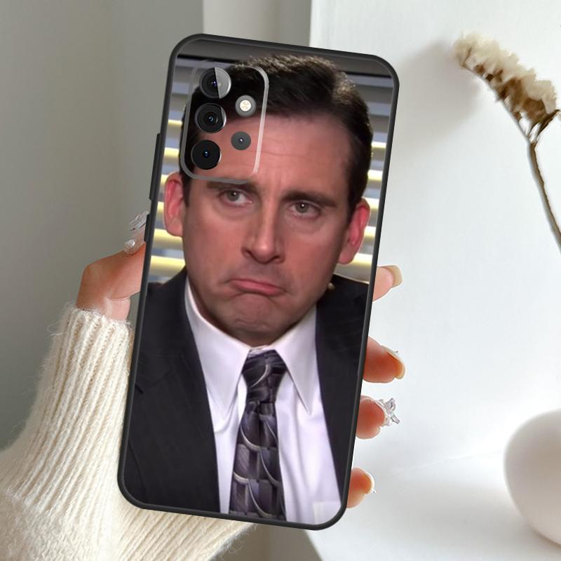 The Office Michael Scott Case For Samsung Galaxy A13 A33 A53 A06 A17 A56 A36 A26 A16 A15 A35 A55 A34 A54 A52 A12 A32
