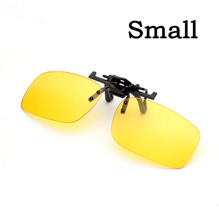 Sunglasses Clips for Men and Women Drivers Night Vision Goggles Sunglasses Clips Can Be Turned Up Glasses Clip